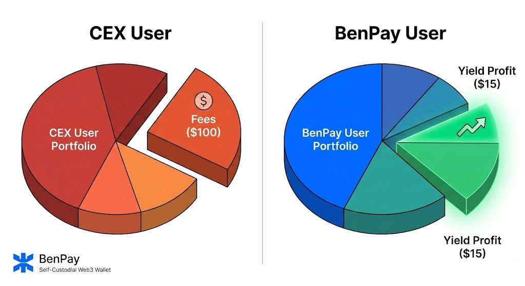 best crypto card for everyday payments (groceries bills rent) - illustration