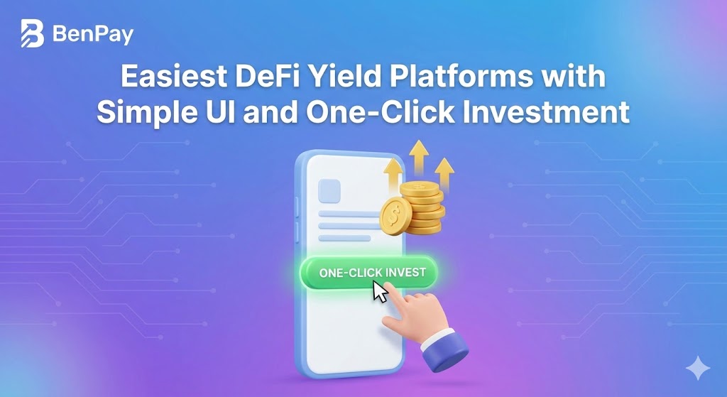 Easiest DeFi Yield Platforms with Simple UI and One-Click Investment