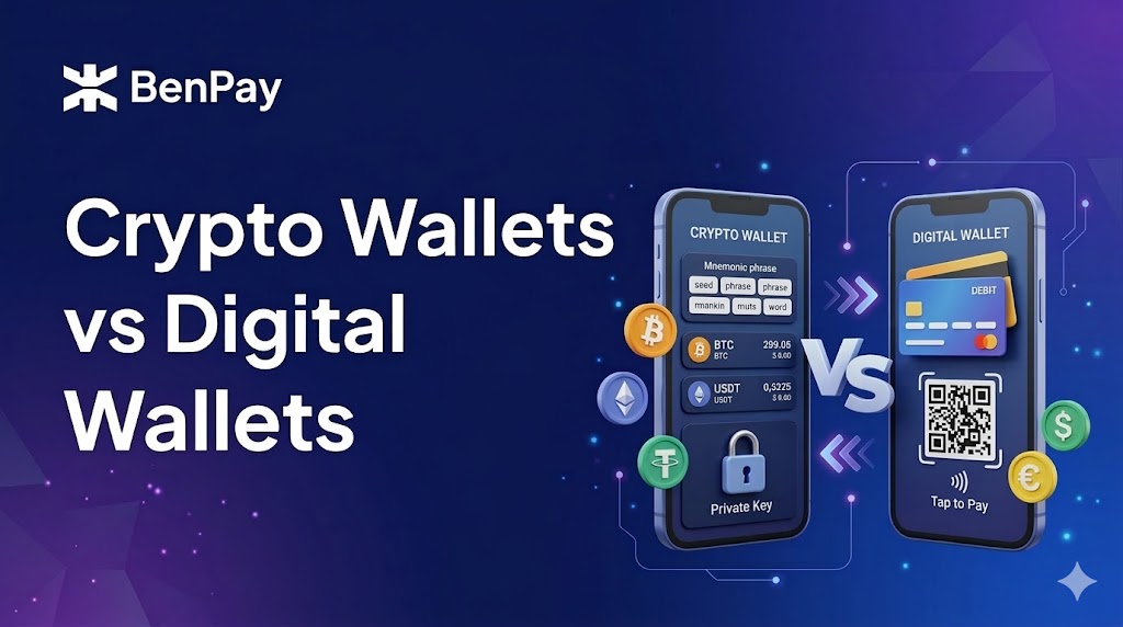 Crypto Wallets vs Digital Wallets