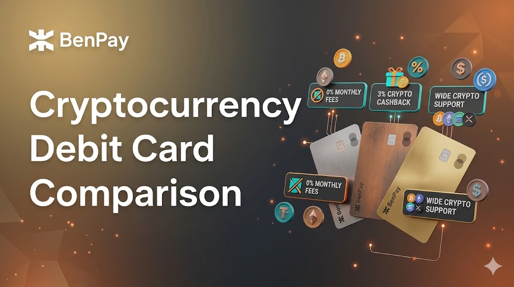 Cryptocurrency Debit Card Comparison