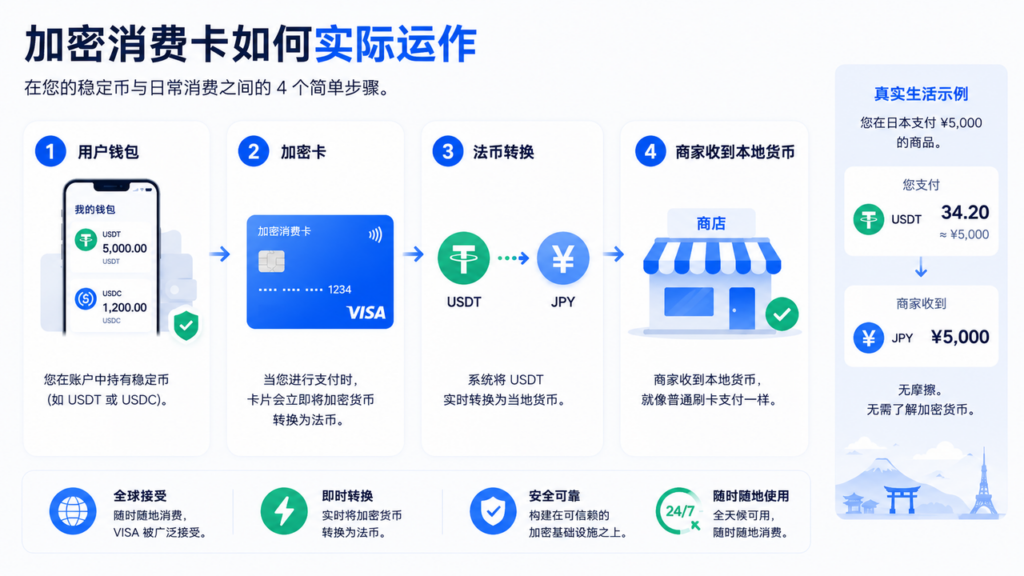 加密消费卡如何实际运作