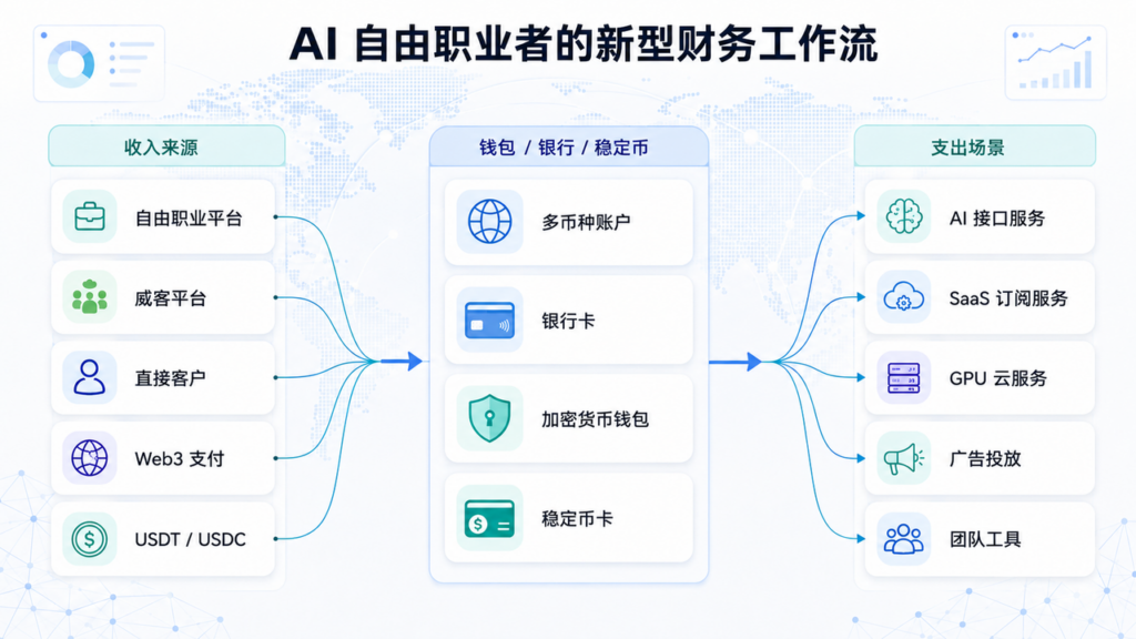 AI自由职业者的新型财务工作流