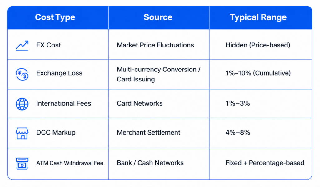 Summary of Cross-Border Payment Costs for the World Cup