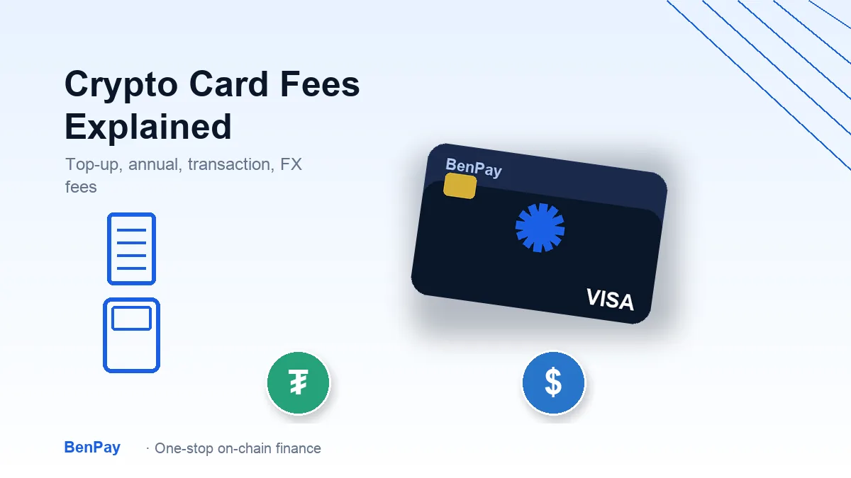 Crypto Card Fees Explained: Top-Up, Annual, Transaction, and FX (How Each Is Charged)