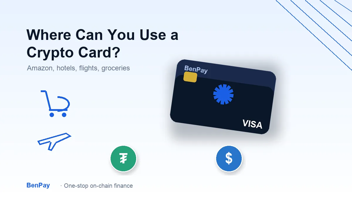 Where Can You Actually Use a Crypto Card? Amazon, Hotels, Flights, Groceries