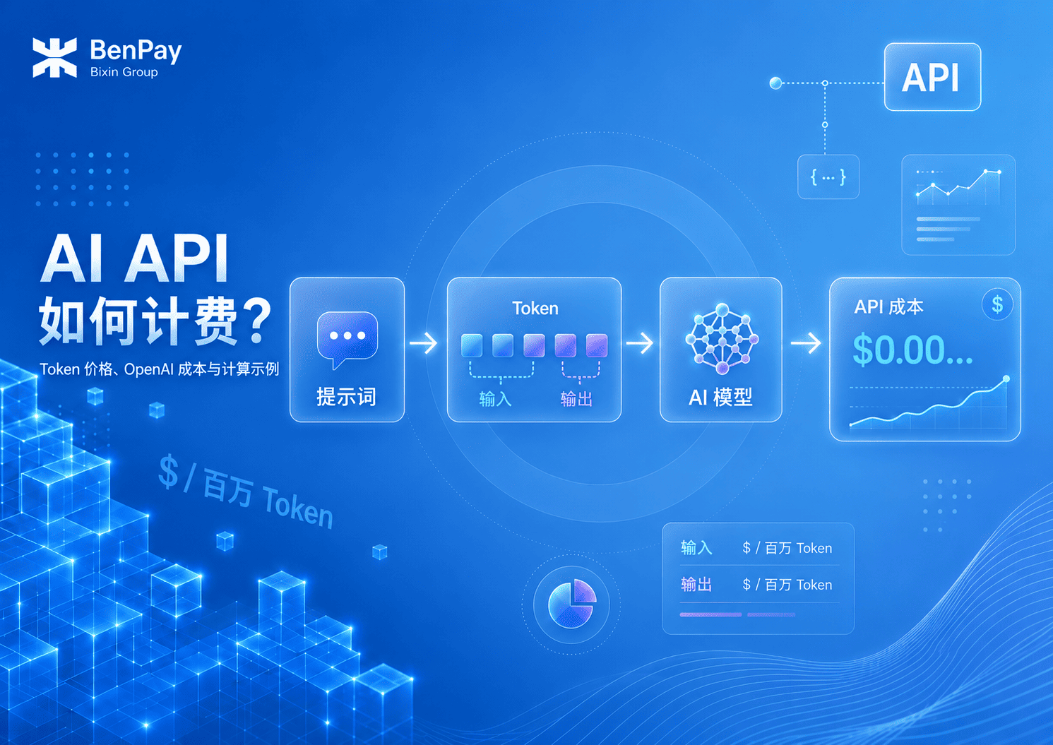 AI API 如何计费？Token 价格、OpenAI 成本与计算示例