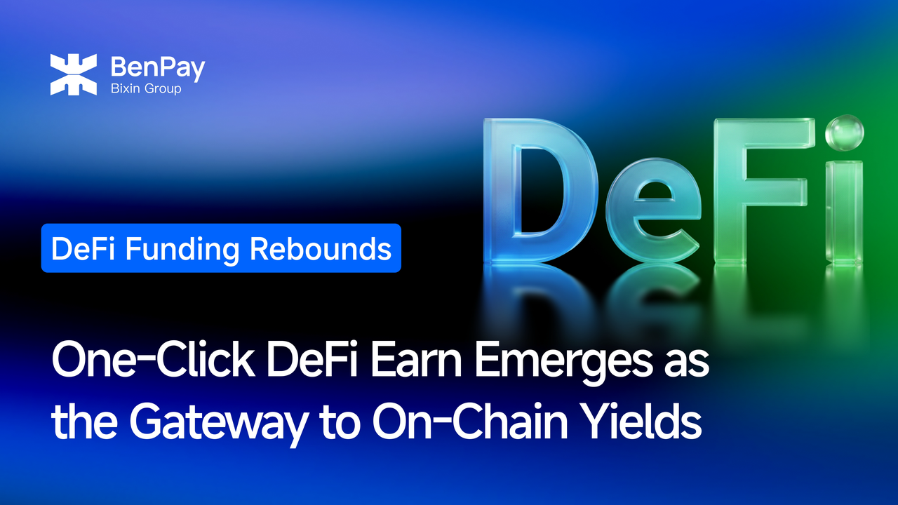 One-Click DeFi Earn Emerges as the Gateway to On-Chain Yields