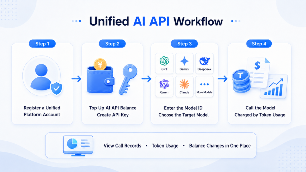 Unified Al API Workflow