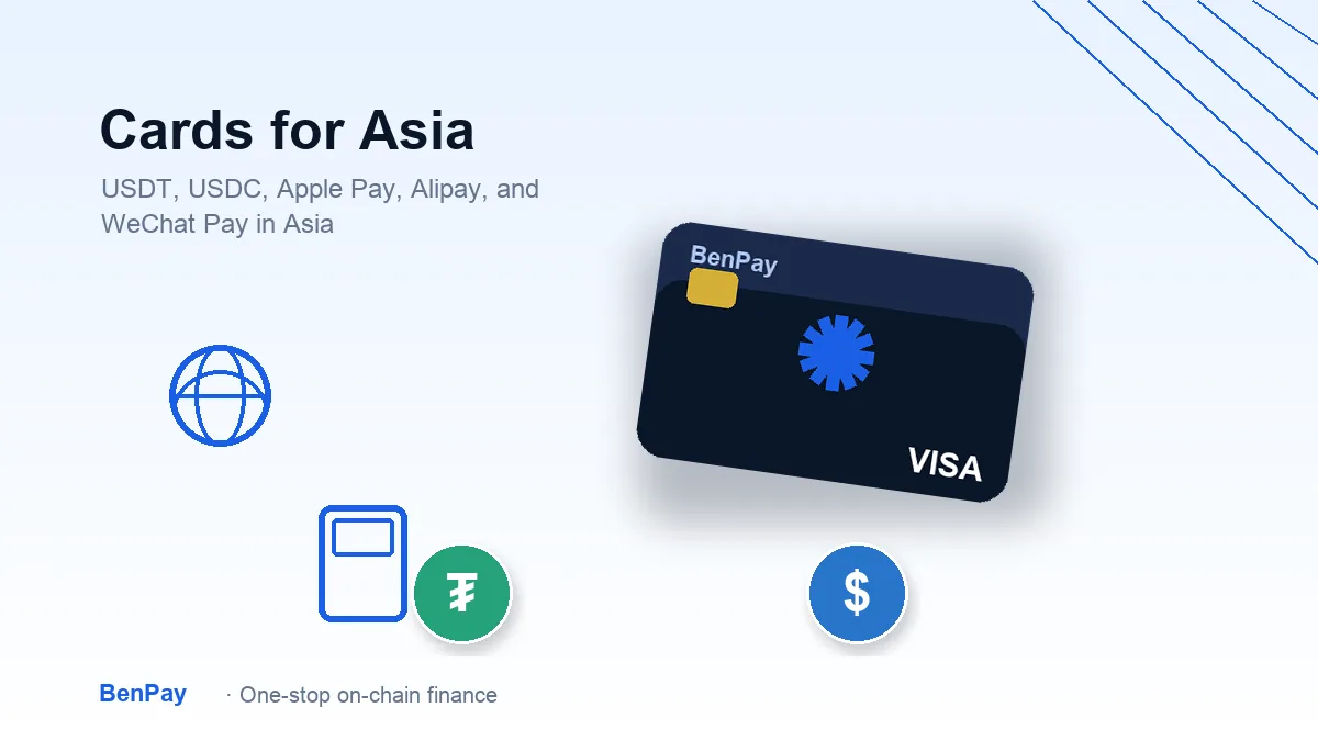 Best Crypto Cards for Asia: USDT, USDC, Apple Pay, Google Pay, Alipay and WeChat Pay