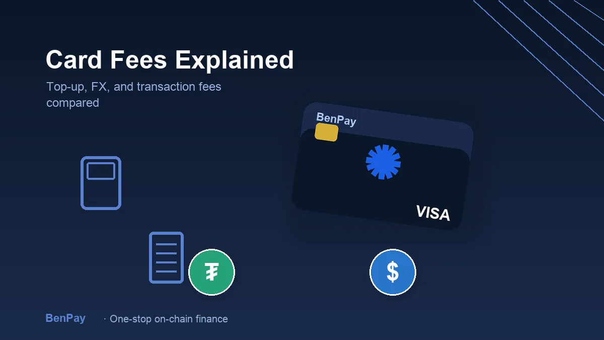 Crypto Card Fees Explained: Top-Up, FX, Transaction, Annual and Withdrawal Fees