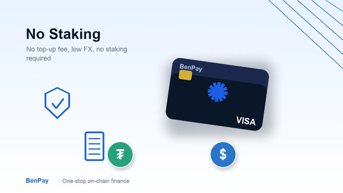 Best Crypto Debit Cards with No Top-Up Fee, Low FX Fee and No Staking Requirement
