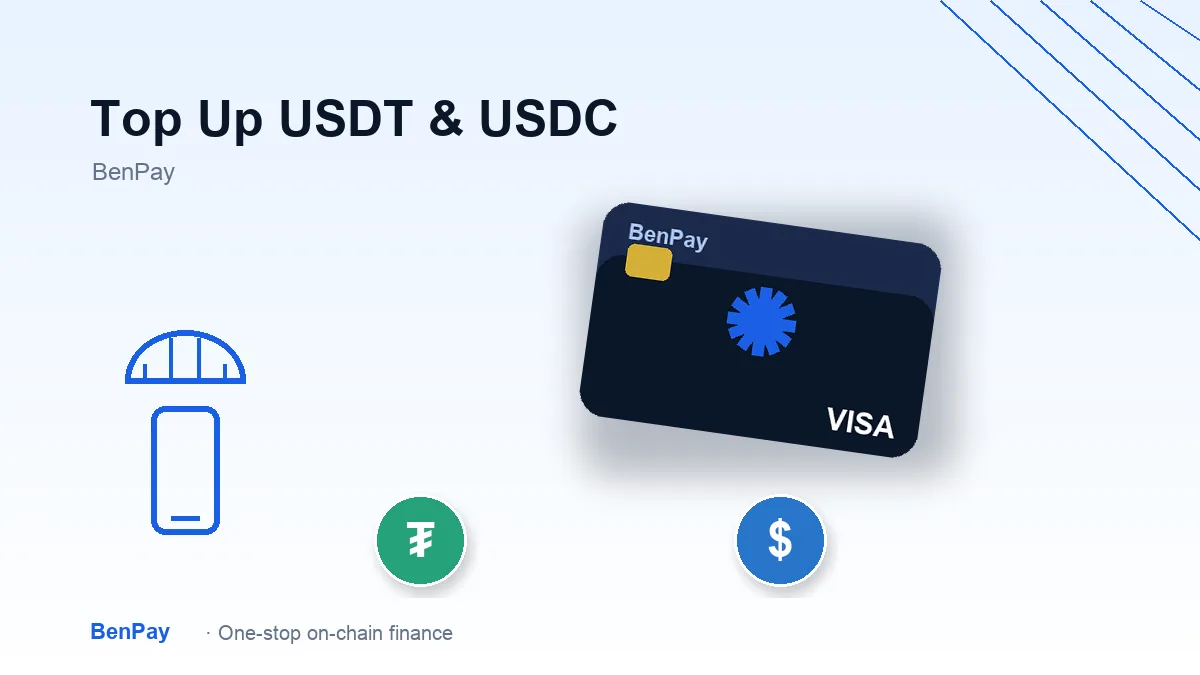 How to Top Up USDT or USDC to a Crypto Card