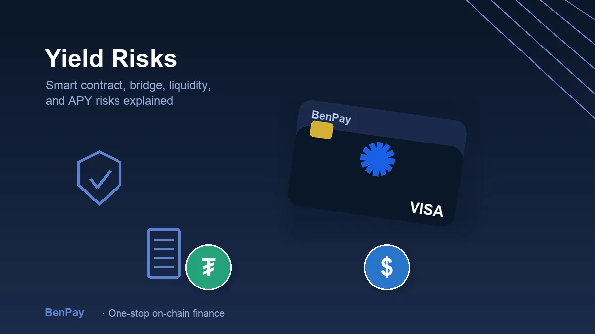 Stablecoin Yield Risks Explained: Smart Contract, Bridge, Liquidity and APY Risk