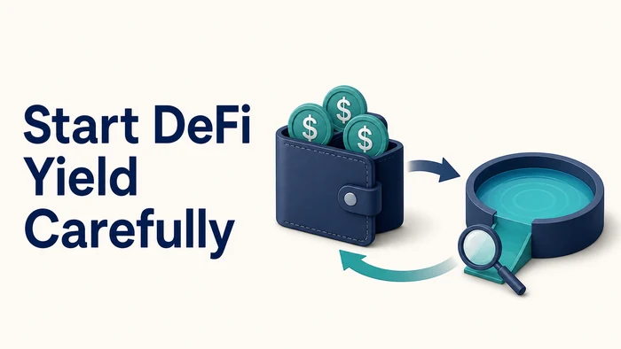 Start DeFi yield carefully with a wallet, lending pool, and withdrawal test