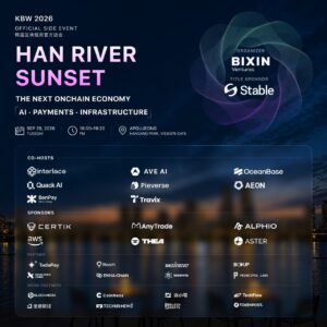 BenPay Co-Hosts HAN RIVER SUNSET at KBW 2026 in Seoul