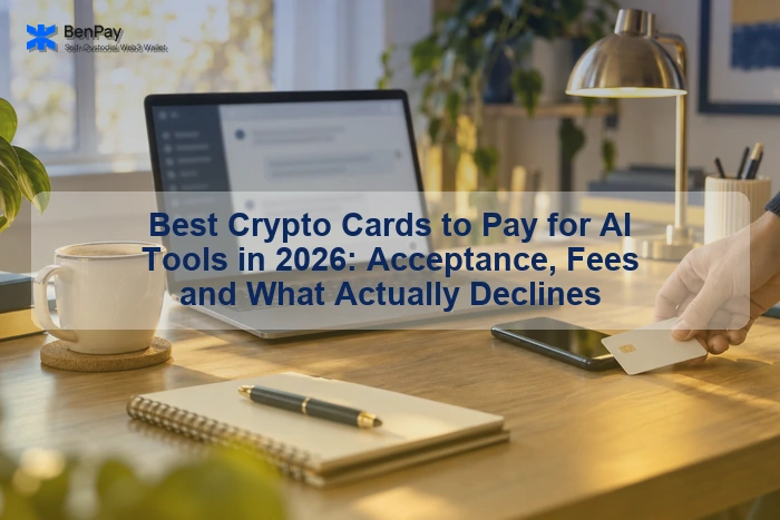Crypto-funded cards for recurring AI subscriptions
